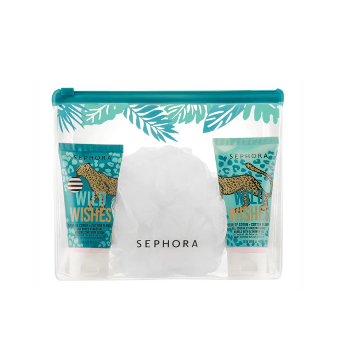 KIT DE VIAJE CUERPO Y BA&Ntilde;O WILD WISHES